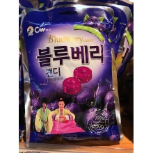 韩国进口零食小吃 青右牌蓝莓红梅糖果办公室小吃零食休闲食品100g袋